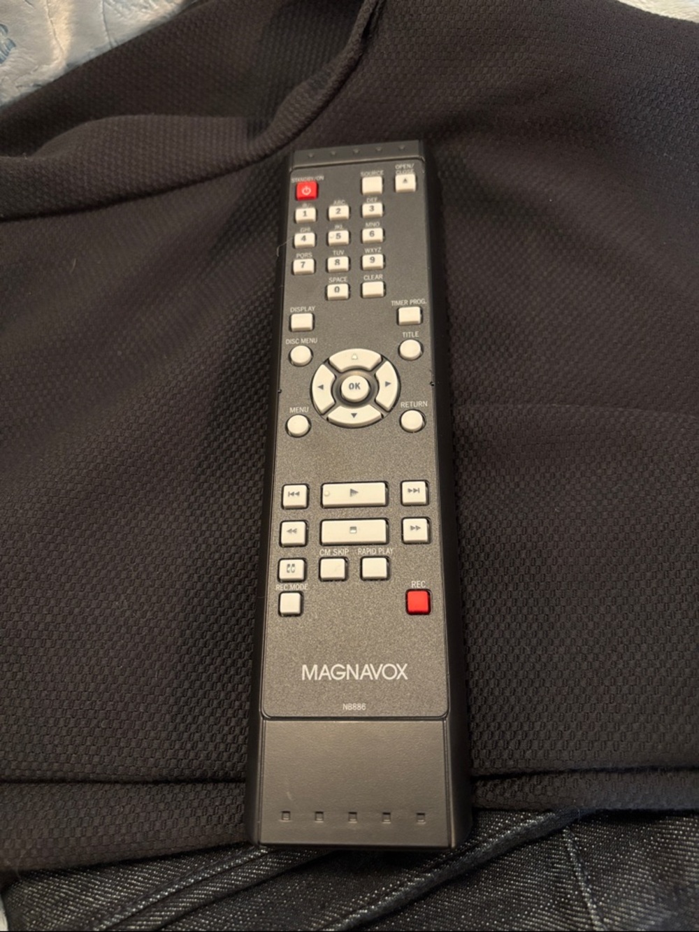 Magnavox Black Universal Remote